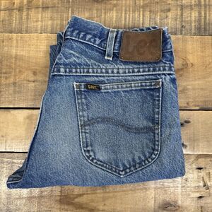 Vintage Lee Riders Straight Leg Jeans Distressed Tagged 34x34, Actual ~31x31.5